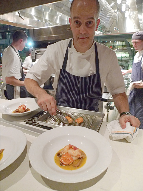 Reserved Chef Jonathan Benno at Lincoln has morphed into Superchef. Photo: Steven Richter 